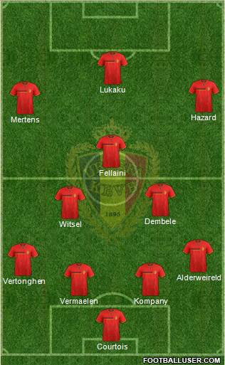 Belgium Formation 2014