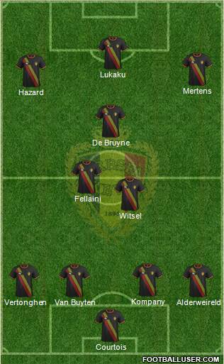 Belgium Formation 2014