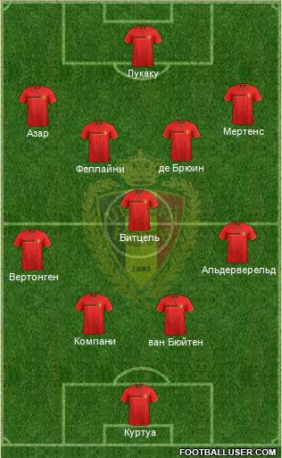 Belgium Formation 2014