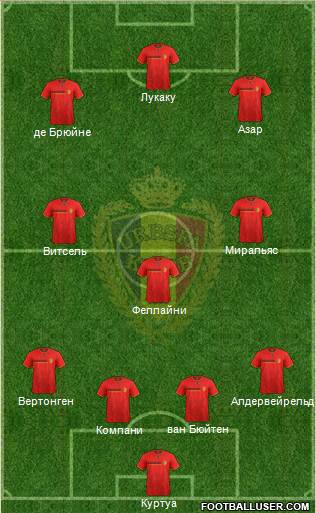 Belgium Formation 2014