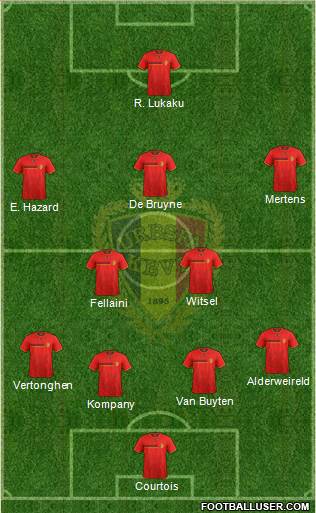 Belgium Formation 2014