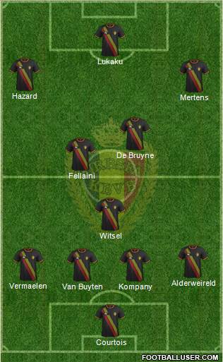Belgium Formation 2014