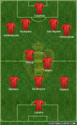 Belgium Formation 2014