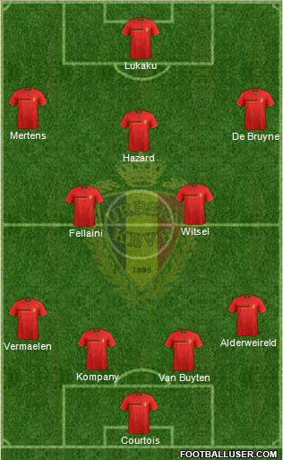 Belgium Formation 2014