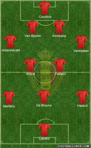 Belgium Formation 2014