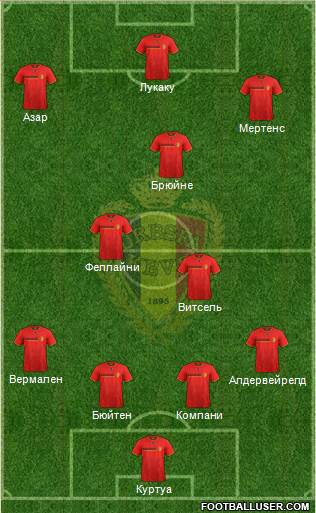 Belgium Formation 2014
