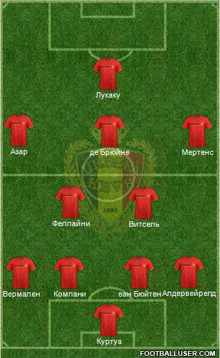 Belgium Formation 2014