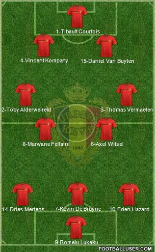 Belgium Formation 2014
