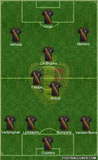 Belgium Formation 2014