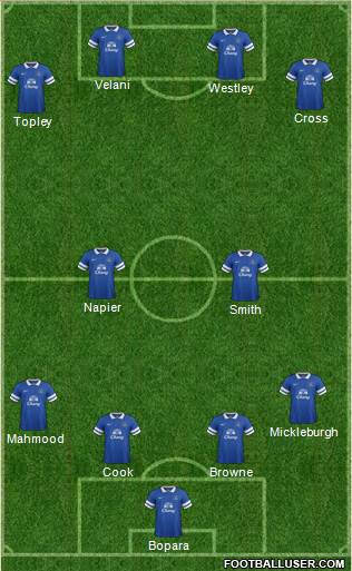 Everton Formation 2014