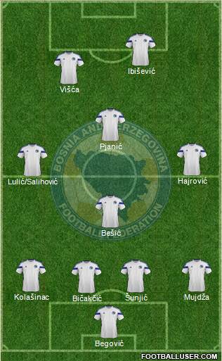 Bosnia and Herzegovina Formation 2014