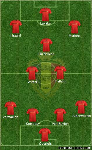 Belgium Formation 2014