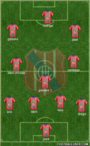 Central Español Fútbol Club Formation 2014