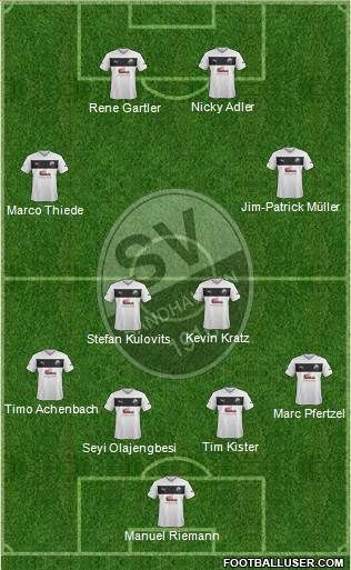 SV Sandhausen Formation 2014