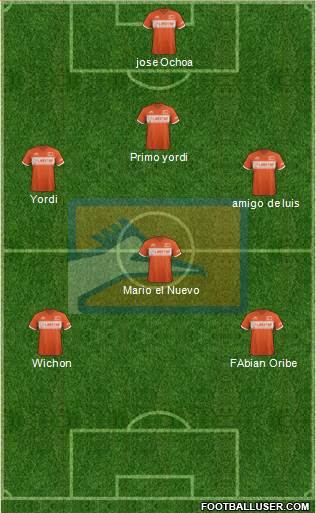 Club de Fútbol de la UAT Formation 2014