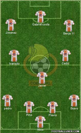 CD Cobresal Formation 2014