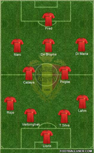Belgium Formation 2014