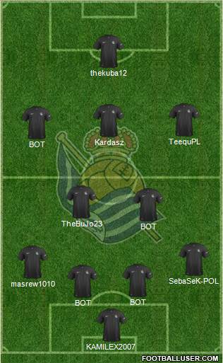 Real Sociedad S.A.D. Formation 2014