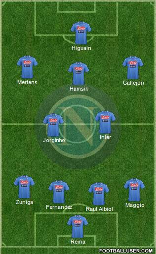 Napoli Formation 2014