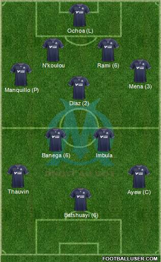 Olympique de Marseille Formation 2014