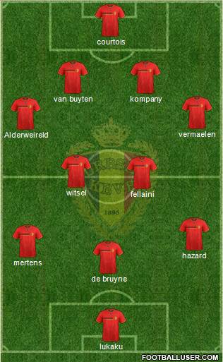 Belgium Formation 2014