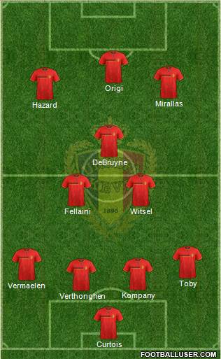 Belgium Formation 2014