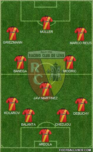 Racing Club de Lens Formation 2014