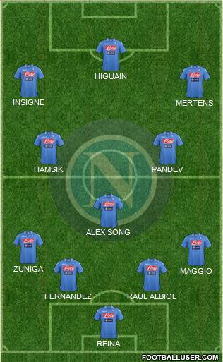 Napoli Formation 2014