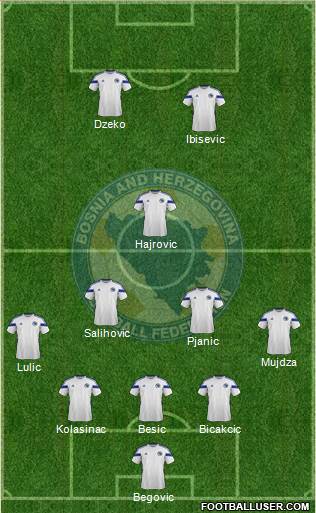 Bosnia and Herzegovina Formation 2014