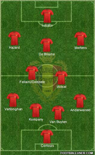 Belgium Formation 2014