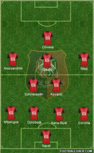 Stade Rennais Football Club Formation 2014