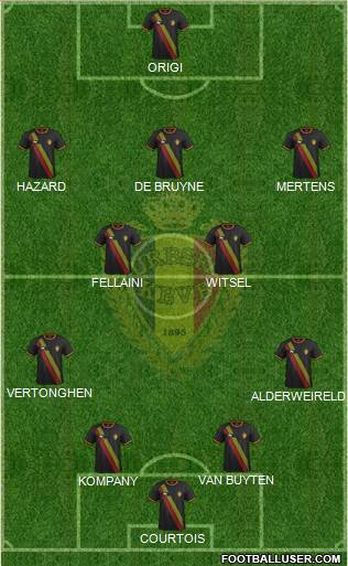 Belgium Formation 2014