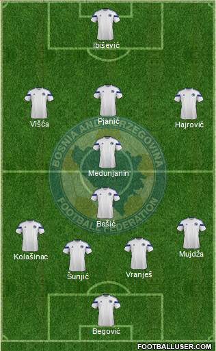 Bosnia and Herzegovina Formation 2014