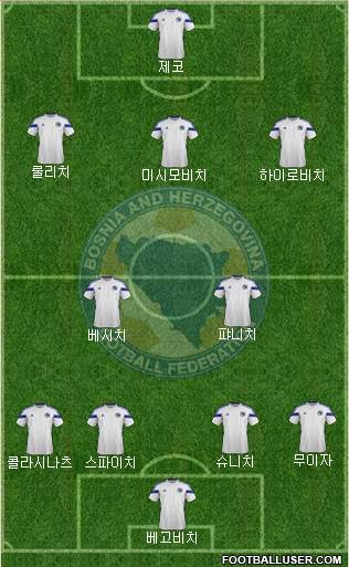 Bosnia and Herzegovina Formation 2014