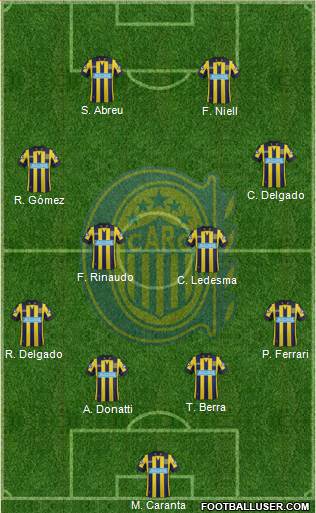 Rosario Central Formation 2014