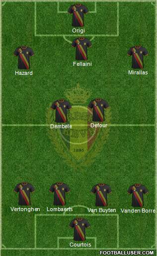 Belgium Formation 2014