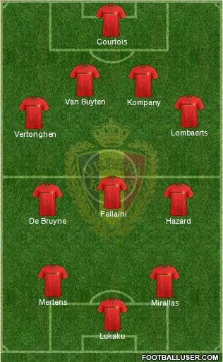 Belgium Formation 2014