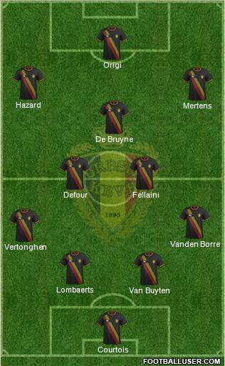 Belgium Formation 2014