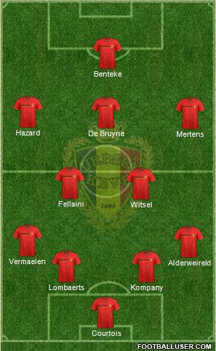 Belgium Formation 2014