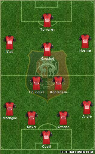 Stade Rennais Football Club Formation 2014