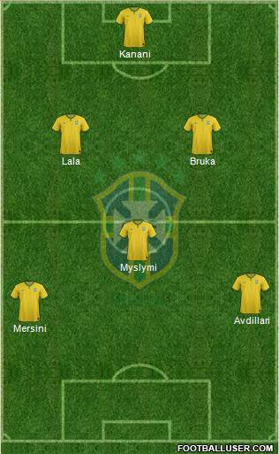 Brazil Formation 2014