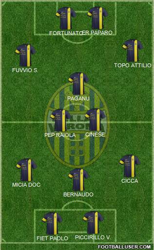 Hellas Verona Formation 2014