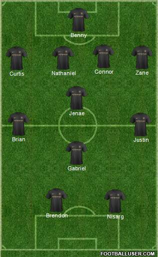 Manchester City Formation 2014