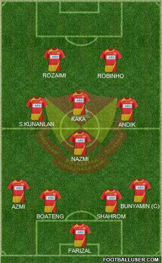 Selangor Formation 2014
