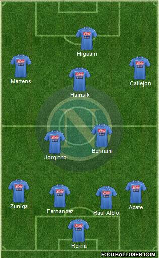 Napoli Formation 2014