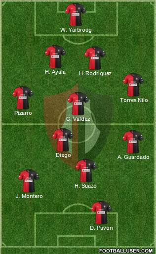 Club Deportivo Atlas Formation 2014