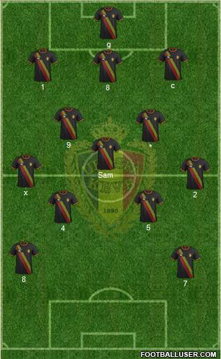 Belgium Formation 2014