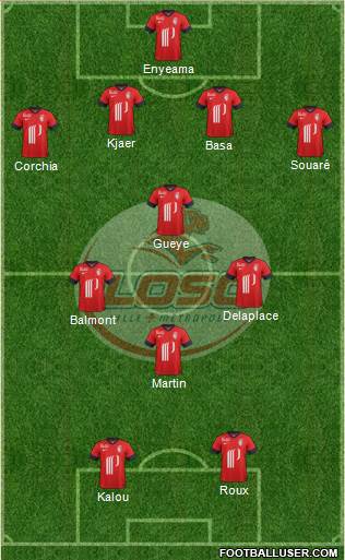 LOSC Lille Métropole Formation 2014