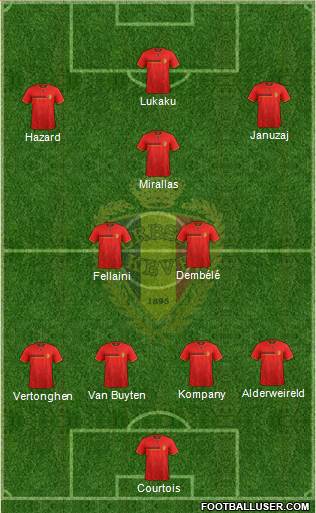 Belgium Formation 2014
