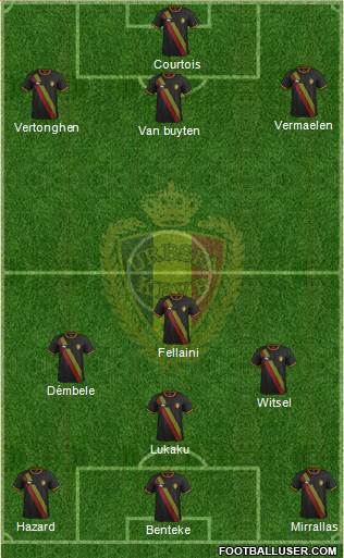Belgium Formation 2014